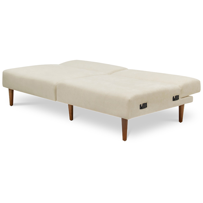 Futon Tela Beige Cire | Sofá Cama y Futones | salas